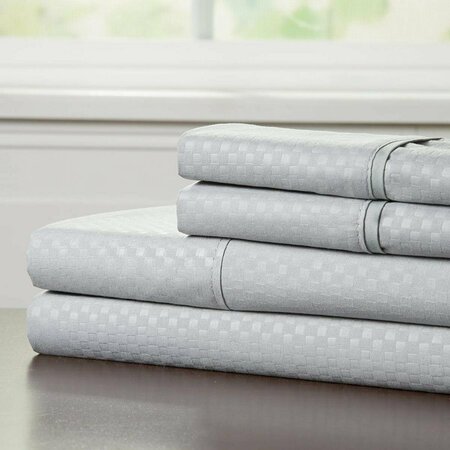 BEDFORD HOME Embossed Sheet Set - 108 x 102 in. 66A-97724